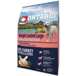 Ontario Large Weight Control Turkey & Potatoes & Herbs 12 kg – Hledejceny.cz