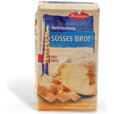 Küchenmeister Směs na chleba Sladká vánočka 0,5 kg – Zboží Dáma