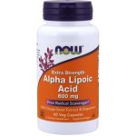 Now Foods ALA Kyselina Alfa Lipoová 600 mg 60 kapslí – Hledejceny.cz