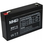 MHPower Pb VRLA AGM 6V 7Ah MS7-6 MS7-6 – Zboží Mobilmania