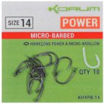 Korum Xpert Power Hooks Barbed vel.10 10ks – Hledejceny.cz