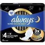 Always vložky Ultra Secure Night 6 ks – Zboží Dáma