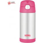 Thermos FUNtainer dětská termoska 355 ml stříbrná / růžová – Hledejceny.cz