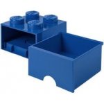 LEGO® úložný box s šuplíkem 25 x 25 x 18 cm modrá – Zboží Dáma