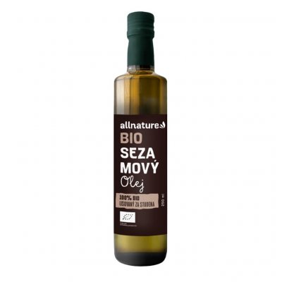 Allnature Sezamový olej BIO 0,25 l