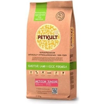 Petkult Medium Junior lamb/rice 12 kg