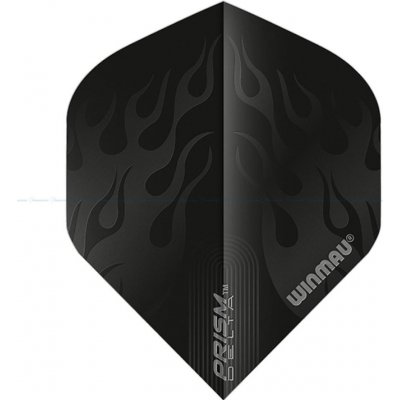Winmau ALPHA standard černý plamen – Zboží Dáma