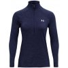 Dámské sportovní tričko Under Armour Tech 1/2 Zip-Twist Modrý