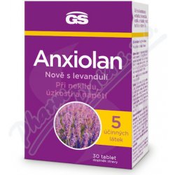 GS Anxiolan s levandulí 30 tablet