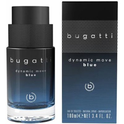 Bugatti Dynamic Move Blue toaletní voda pánská 100 ml – Hledejceny.cz