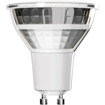 Emos LED žárovka Classic MR16 stříbrná/ GU10 3 W 32 W 345 lm studená bílá – Zboží Živě