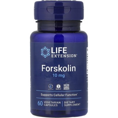 Life Extension Forskolin 10 mg 60 rostlinných kapslí – Hledejceny.cz