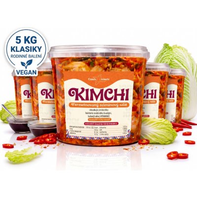 Vegan Rodinné balení Kimchi se sójovou omáčkou 5 x 1 kg – Zboží Dáma