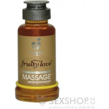 Fruity Love Masážní olej Vanilka-Skořice 100ml