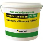 weber.ton silikon - Silikonová fasádní barva 25 kg – HobbyKompas.cz