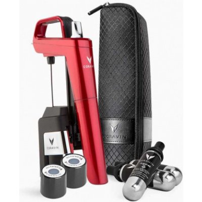 Systém pro servírování vína Coravin Timeless Six+, burgundy – Hledejceny.cz