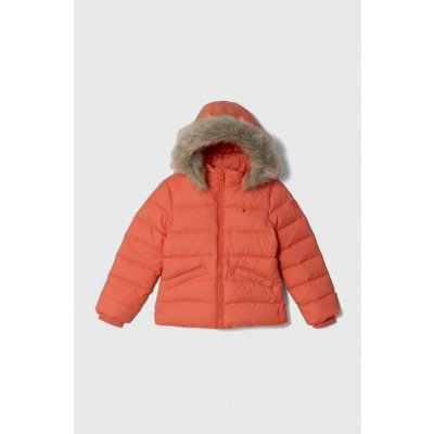 Tommy Hilfiger dětská bunda oranžová