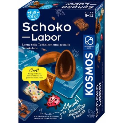 Zábavná vědecká čokoládová laboratoř experimentální krabice – Hledejceny.cz