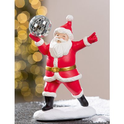 Gilde Dekorativní Santa Crazy Xmas, 19,5 cm – Hledejceny.cz