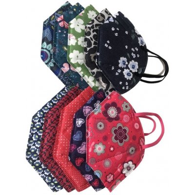 Balerina MIX DÁMSKÝ nanorespirátor FFP2 10 ks – Hledejceny.cz