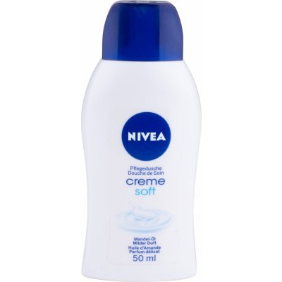 Nivea Creme Soft sprchový gel 50 ml – Zboží Mobilmania