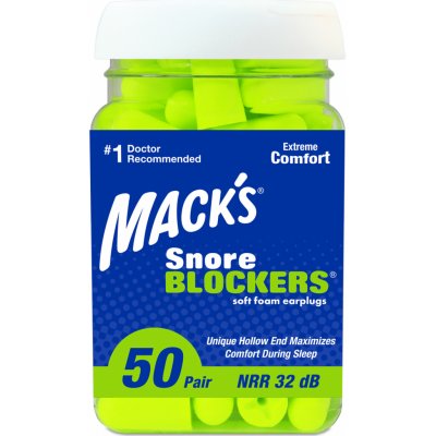 Mack's Hi Viz špunty do uší 50 párů – Zboží Dáma