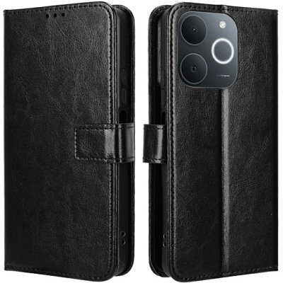Crazy knížkové pouzdro na Realme Note 70T - černé – Zboží Živě