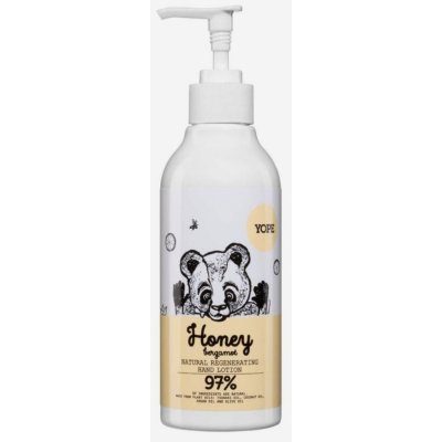 Yope Honey & Bergamot zjemňující a hydratační mléko na ruce 300 ml