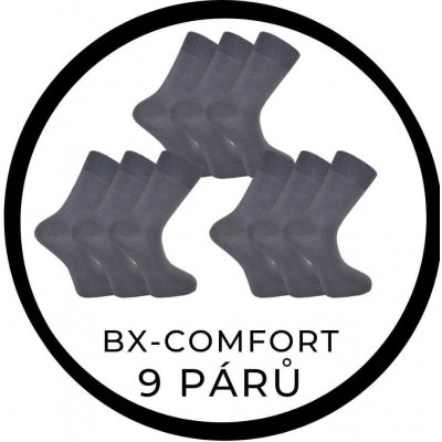 Bambox MEGAPACK 9párů BX-COMFORT české kvalitní bambusové ponožky – Zbozi.Blesk.cz