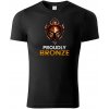 Pánské tričko s potiskem League of Legends tričko Proudly Bronze černé