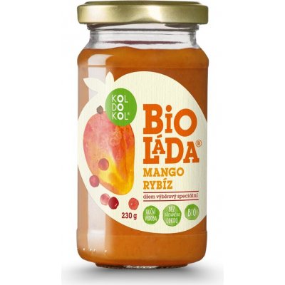 Koldokol Bioláda mango a rybíz Bio 230 g – Zbozi.Blesk.cz