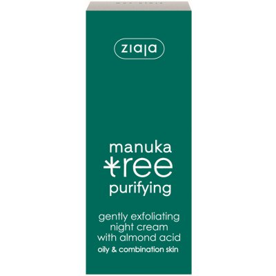 Ziaja Manuka Tree Purifying jemně exfoliační noční krém 50 ml – Zbozi.Blesk.cz