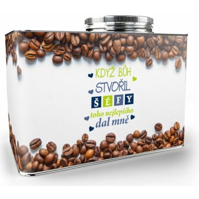 Sablio Dárková káva Když Bůh stvořil šéfy 250 g – Sleviste.cz