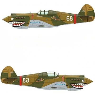 Bestr model Curtiss P-40 B 1:35 – Zboží Dáma