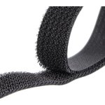 Prima-obchod Suchý zip 20 mm plyš a háček na jednom pásku, barva Černá – Zboží Mobilmania