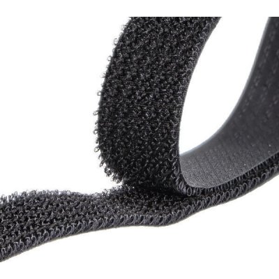 Prima-obchod Suchý zip 20 mm plyš a háček na jednom pásku, barva Černá – Zboží Mobilmania