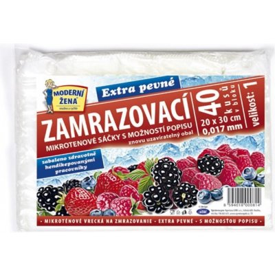 Orion domácí potřeby Zamrazovací sáček Extra 20x30 cm 40 ks - Orion – Zboží Mobilmania