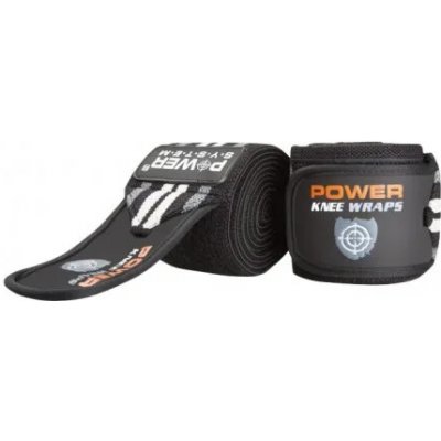 POWER SYSTEM Knee wraps černo červená – Hledejceny.cz