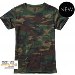 Brandit Ladies T-Shirt woodland – Zboží Mobilmania
