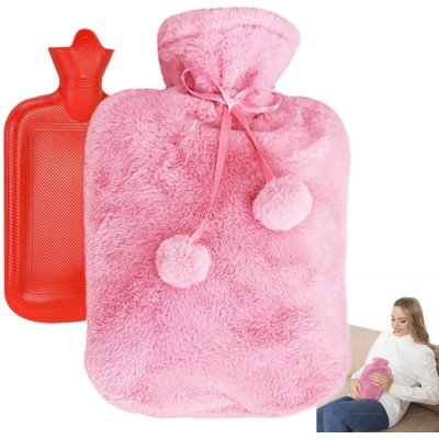 Verk Plyšový termofor 1700 ml růžový – Hledejceny.cz