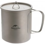 Naturehike titanový hrneček 20CJ 300ml 64g vč. pokličky NH20CJ005 – Zboží Mobilmania
