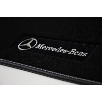 Koberce textilní SiRN Mercedes-Benz třída CLK W209 2002-2009 Chrom
