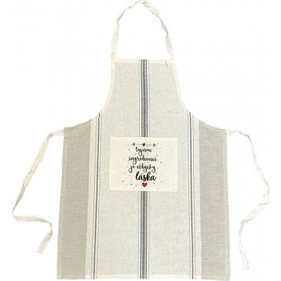 Bohemia Gifts & Cosmetics zástěra s potiskem Tajná ingredience – Zboží Dáma