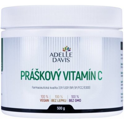 Adelle Davis Vitamín C práškový 500 g – Zboží Mobilmania