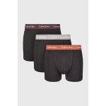 Calvin Klein boxerky Cotton Stretch Trunk Black 3Pack – Zboží Dáma