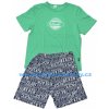 Dětské pyžamo a košilka Pleas dětské pyžamo sv.zelená