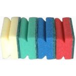 TORO 600004 hubka na nádobí tvarovaná na nádobí, 4 ks, 6,5 x 9,3 x 4,2 cm – Zboží Dáma