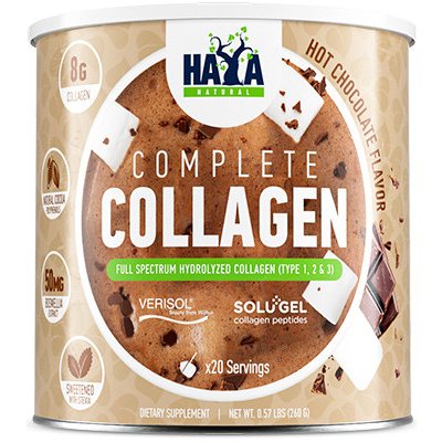 Haya Labs Complete Collagen Types I, II & III chocolate 260 g – Hledejceny.cz