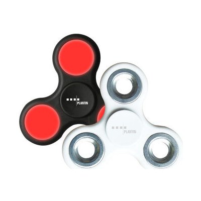 PLANTIN Double Fidget Spinner Set černá a bílá – Zbozi.Blesk.cz