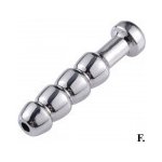 Bdsm-Bondage-Shop Kratší nerezový tvarovaný urinální katetr NUK01 Provedení F 08595729778382 – Zboží Dáma